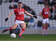 29 January 2023; Steven Sherlock of Cork takes a free during the Allianz Football League Division 2 match between Cork and Meath at Páirc Ui Chaoimh in Cork. Photo by Piaras Ó Mídheach/Sportsfile