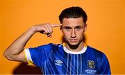 1 February 2023; Connor Parsons poses for a portrait during a Waterford FC squad portrait session at RSC in Waterford. Photo by Eóin Noonan/Sportsfile