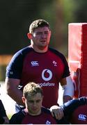 1 February 2023; Tadhg Furlong during Ireland rugby squad training at The Campus in Quinta da Lago, Portugal. Photo by Harry Murphy/Sportsfile