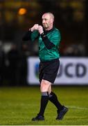 2 February 2023; Referee John Keenan during the HE GAA Fitzgibbon Cup Group C match between University College Dublin and University College Cork at Billings Park in Belfield, Dublin. Photo by Seb Daly/Sportsfile