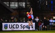 2 February 2023; Luke Elliott of UCC in action against Colum Prendiville of UCD during the HE GAA Fitzgibbon Cup Group C match between University College Dublin and University College Cork at Billings Park in Belfield, Dublin. Photo by Seb Daly/Sportsfile