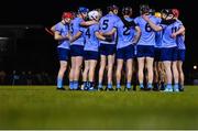 2 February 2023; UCD players before the HE GAA Fitzgibbon Cup Group C match between University College Dublin and University College Cork at Billings Park in Belfield, Dublin. Photo by Seb Daly/Sportsfile