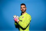 2 February 2023; Goalkeeper Richard Brush poses for a portrait during a Sligo Rovers squad portrait session at The Showgrounds in Sligo. Photo by Stephen McCarthy/Sportsfile