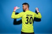 2 February 2023; Goalkeeper Richard Brush poses for a portrait during a Sligo Rovers squad portrait session at The Showgrounds in Sligo. Photo by Stephen McCarthy/Sportsfile