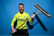 2 February 2023; Goalkeeper Richard Brush poses for a portrait during a Sligo Rovers squad portrait session at The Showgrounds in Sligo. Photo by Stephen McCarthy/Sportsfile