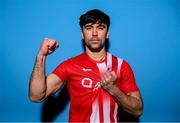 2 February 2023; John Mahon poses for a portrait during a Sligo Rovers squad portrait session at The Showgrounds in Sligo. Photo by Stephen McCarthy/Sportsfile