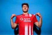 2 February 2023; Nando Pijnaker poses for a portrait during a Sligo Rovers squad portrait session at The Showgrounds in Sligo. Photo by Stephen McCarthy/Sportsfile