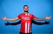 2 February 2023; Frank Liivak poses for a portrait during a Sligo Rovers squad portrait session at The Showgrounds in Sligo. Photo by Stephen McCarthy/Sportsfile