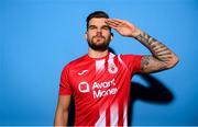 2 February 2023; Frank Liivak poses for a portrait during a Sligo Rovers squad portrait session at The Showgrounds in Sligo. Photo by Stephen McCarthy/Sportsfile
