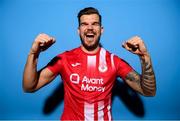 2 February 2023; Frank Liivak poses for a portrait during a Sligo Rovers squad portrait session at The Showgrounds in Sligo. Photo by Stephen McCarthy/Sportsfile