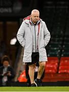 3 February 2023; Wales head coach Warren Gatland during the Wales rugby captain's run at Principality Stadium in Cardiff, Wales. Photo by Brendan Moran/Sportsfile