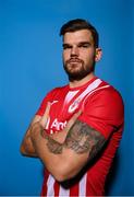 2 February 2023; Frank Liivak poses for a portrait during a Sligo Rovers squad portrait session at The Showgrounds in Sligo. Photo by Stephen McCarthy/Sportsfile