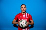 2 February 2023; Lukas Browning poses for a portrait during a Sligo Rovers squad portrait session at The Showgrounds in Sligo. Photo by Stephen McCarthy/Sportsfile