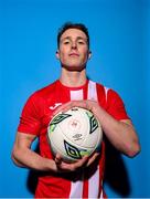 2 February 2023; Will Fitzgerald poses for a portrait during a Sligo Rovers squad portrait session at The Showgrounds in Sligo. Photo by Stephen McCarthy/Sportsfile