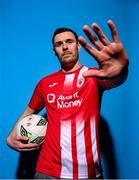 2 February 2023; Garry Buckley poses for a portrait during a Sligo Rovers squad portrait session at The Showgrounds in Sligo. Photo by Stephen McCarthy/Sportsfile