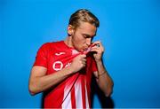 2 February 2023; Johan Brannefalk poses for a portrait during a Sligo Rovers squad portrait session at The Showgrounds in Sligo. Photo by Stephen McCarthy/Sportsfile