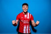 2 February 2023; Cillian Heaney poses for a portrait during a Sligo Rovers squad portrait session at The Showgrounds in Sligo. Photo by Stephen McCarthy/Sportsfile