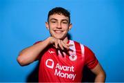 2 February 2023; Eanna Clancy poses for a portrait during a Sligo Rovers squad portrait session at The Showgrounds in Sligo. Photo by Stephen McCarthy/Sportsfile