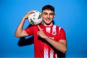 2 February 2023; Eanna Clancy poses for a portrait during a Sligo Rovers squad portrait session at The Showgrounds in Sligo. Photo by Stephen McCarthy/Sportsfile