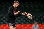3 February 2023; Dan Biggar during the Wales rugby captain's run at Principality Stadium in Cardiff, Wales. Photo by Brendan Moran/Sportsfile