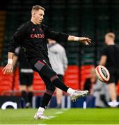 3 February 2023; Liam Williams during the Wales rugby captain's run at Principality Stadium in Cardiff, Wales. Photo by Brendan Moran/Sportsfile