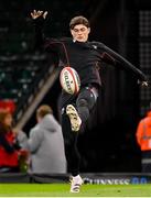3 February 2023; Louis Rees-Zammit during the Wales rugby captain's run at Principality Stadium in Cardiff, Wales. Photo by Brendan Moran/Sportsfile