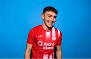 2 February 2023; Eanna Clancy poses for a portrait during a Sligo Rovers squad portrait session at The Showgrounds in Sligo. Photo by Stephen McCarthy/Sportsfile