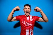 2 February 2023; Eanna Clancy poses for a portrait during a Sligo Rovers squad portrait session at The Showgrounds in Sligo. Photo by Stephen McCarthy/Sportsfile