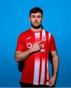 2 February 2023; Karl O'Sullivan poses for a portrait during a Sligo Rovers squad portrait session at The Showgrounds in Sligo. Photo by Stephen McCarthy/Sportsfile