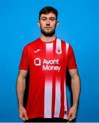 2 February 2023; Karl O'Sullivan poses for a portrait during a Sligo Rovers squad portrait session at The Showgrounds in Sligo. Photo by Stephen McCarthy/Sportsfile