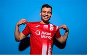 2 February 2023; James Finnerty poses for a portrait during a Sligo Rovers squad portrait session at The Showgrounds in Sligo. Photo by Stephen McCarthy/Sportsfile