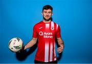 2 February 2023; Karl O'Sullivan poses for a portrait during a Sligo Rovers squad portrait session at The Showgrounds in Sligo. Photo by Stephen McCarthy/Sportsfile