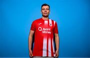 2 February 2023; James Finnerty poses for a portrait during a Sligo Rovers squad portrait session at The Showgrounds in Sligo. Photo by Stephen McCarthy/Sportsfile