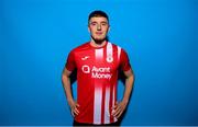 2 February 2023; Reece Hutchinson poses for a portrait during a Sligo Rovers squad portrait session at The Showgrounds in Sligo. Photo by Stephen McCarthy/Sportsfile