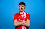 2 February 2023; Sean McAteer poses for a portrait during a Sligo Rovers squad portrait session at The Showgrounds in Sligo. Photo by Stephen McCarthy/Sportsfile