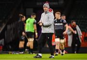 3 February 2023; Attack coach Alex King during the Wales rugby captain's run at Principality Stadium in Cardiff, Wales. Photo by Brendan Moran/Sportsfile