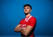 2 February 2023; Niall Morahan poses for a portrait during a Sligo Rovers squad portrait session at The Showgrounds in Sligo. Photo by Stephen McCarthy/Sportsfile