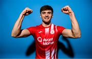 2 February 2023; Niall Morahan poses for a portrait during a Sligo Rovers squad portrait session at The Showgrounds in Sligo. Photo by Stephen McCarthy/Sportsfile