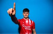 2 February 2023; Mark Byrne poses for a portrait during a Sligo Rovers squad portrait session at The Showgrounds in Sligo. Photo by Stephen McCarthy/Sportsfile