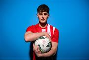 2 February 2023; Mark Byrne poses for a portrait during a Sligo Rovers squad portrait session at The Showgrounds in Sligo. Photo by Stephen McCarthy/Sportsfile