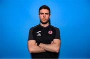 2 February 2023; Manager John Russell poses for a portrait during a Sligo Rovers squad portrait session at The Showgrounds in Sligo. Photo by Stephen McCarthy/Sportsfile