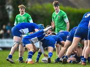 3 February 2023; Charlie Byrne of St Andrews School during the Bank of Ireland Leinster Rugby Schools Senior Cup First Round match between Gonzaga College and St Andrew's College at Clontarf RFC in Dublin. Photo by Eóin Noonan/Sportsfile