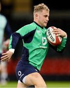 3 February 2023; Craig Casey during the Ireland rugby captain's run at Principality Stadium in Cardiff, Wales. Photo by Brendan Moran/Sportsfile