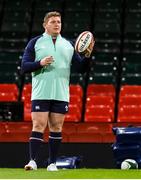 3 February 2023; Tadhg Furlong during the Ireland rugby captain's run at Principality Stadium in Cardiff, Wales. Photo by Brendan Moran/Sportsfile