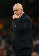 4 February 2023; Wales head coach Warren Gatland before the Guinness Six Nations Rugby Championship match between Wales and Ireland at Principality Stadium in Cardiff, Wales. Photo by Brendan Moran/Sportsfile