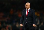 4 February 2023; Wales head coach Warren Gatland before the Guinness Six Nations Rugby Championship match between Wales and Ireland at Principality Stadium in Cardiff, Wales. Photo by Brendan Moran/Sportsfile