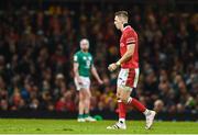 4 February 2023; Liam Williams of Wales leaves the pitch after been shown a yellow card by referee Karl Dickson during the Guinness Six Nations Rugby Championship match between Wales and Ireland at Principality Stadium in Cardiff, Wales. Photo by Brendan Moran/Sportsfile