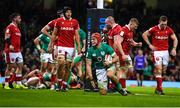 4 February 2023; Josh van der Flier of Ireland after scoring his side's fourth try during the Guinness Six Nations Rugby Championship match between Wales and Ireland at Principality Stadium in Cardiff, Wales. Photo by David Fitzgerald/Sportsfile