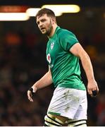 4 February 2023; Iain Henderson of Ireland during the Guinness Six Nations Rugby Championship match between Wales and Ireland at Principality Stadium in Cardiff, Wales. Photo by Brendan Moran/Sportsfile
