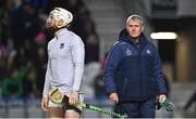 4 February 2023; Limerick manager John Kiely and Cian Lynch of Limerick before the Allianz Hurling League Division 1 Group A match between Cork and Limerick at Páirc Ui Chaoimh in Cork. Photo by Eóin Noonan/Sportsfile